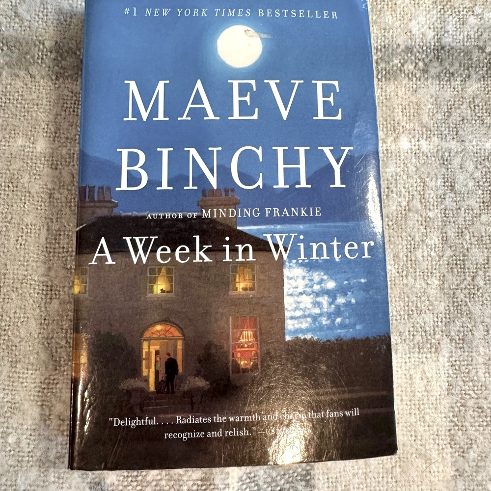 A Week in Winter by Maeve Binchy Softcover Novel Book